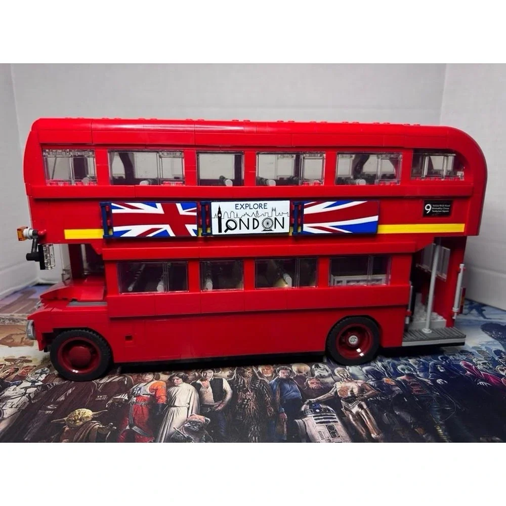 LEGO Creator Expert 10258 London Bus 100% Complete Great Shape No Box Or Manual